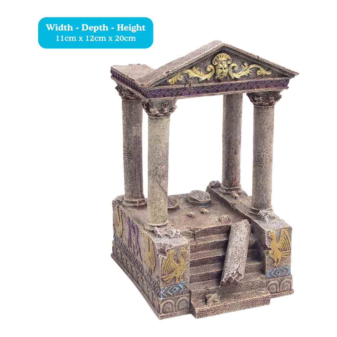 Temple Ruin Steps Fish Tank Decoration