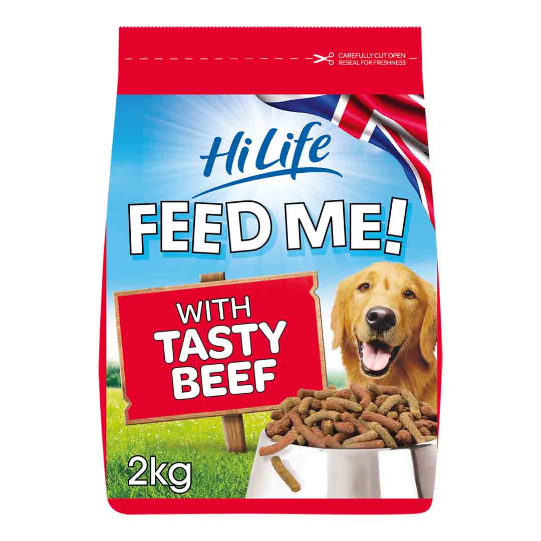 HiLife Dog Food: Complete Moist Menu for Dog With Beef & Cheese 6kg