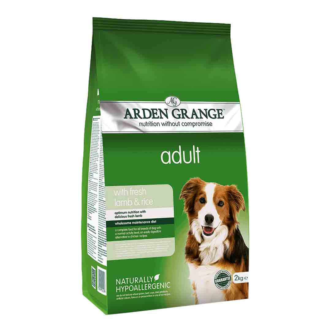 Arden Grange Adult Dog Food with Lamb & Rice 2kg