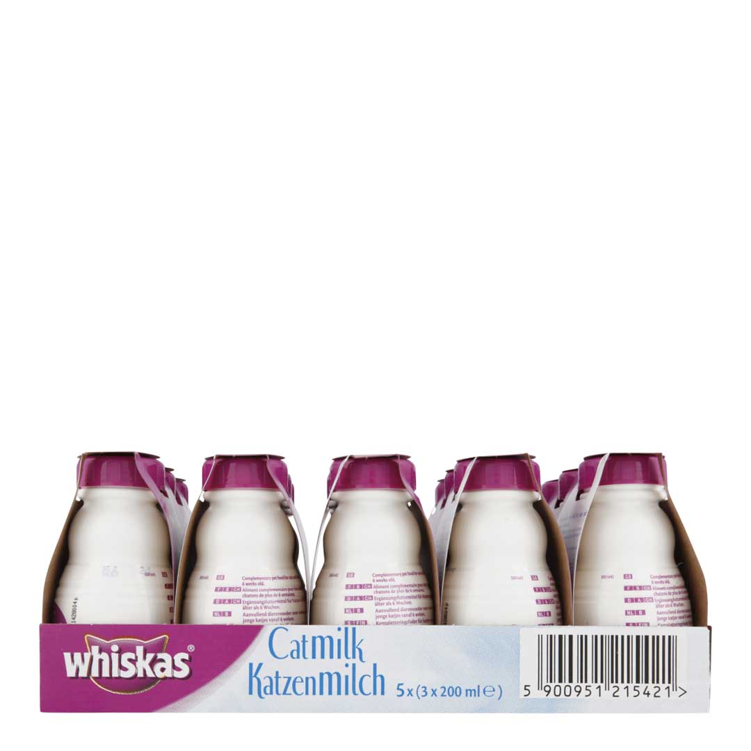 Whiskas Cat Milk, 3 x 200ml