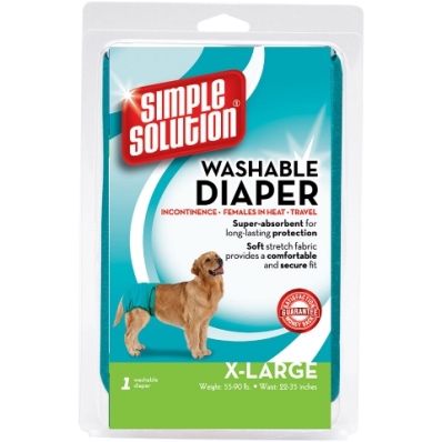 Simple Solution Diaper Garment Clamshell Extra Large
