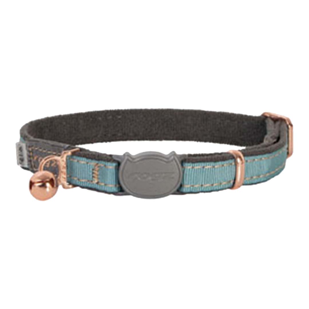 Rogz Urban Release Dog Collar, Medium, Turquoise