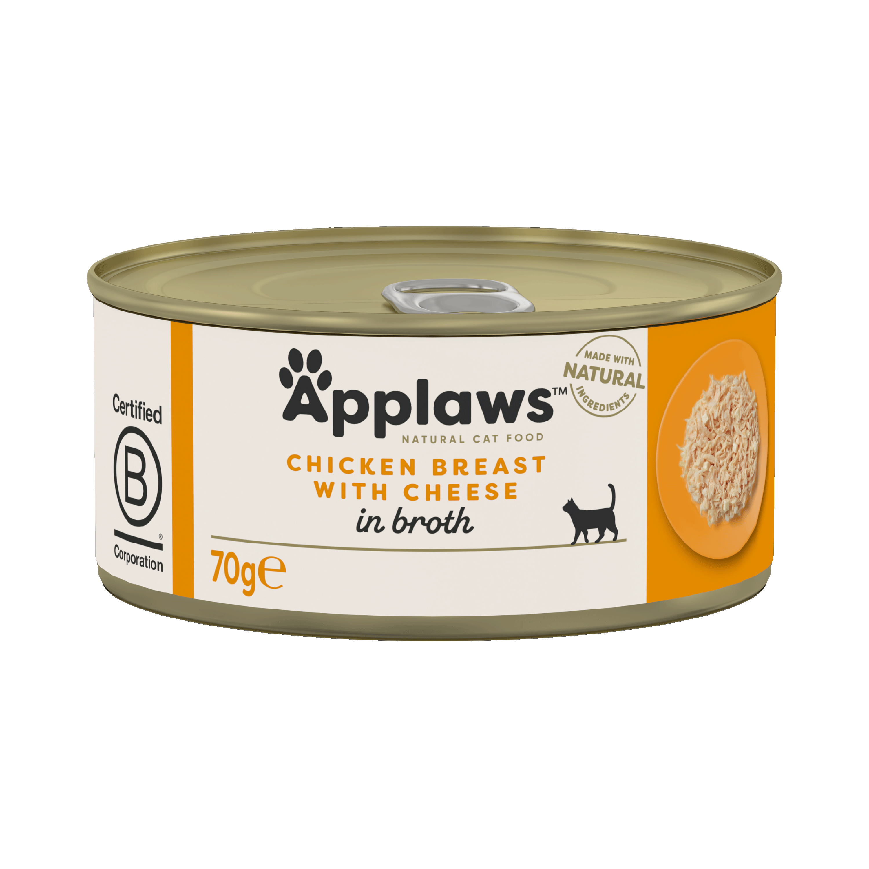 Applaws Chicken and Cheese Tin Cat Food 70g