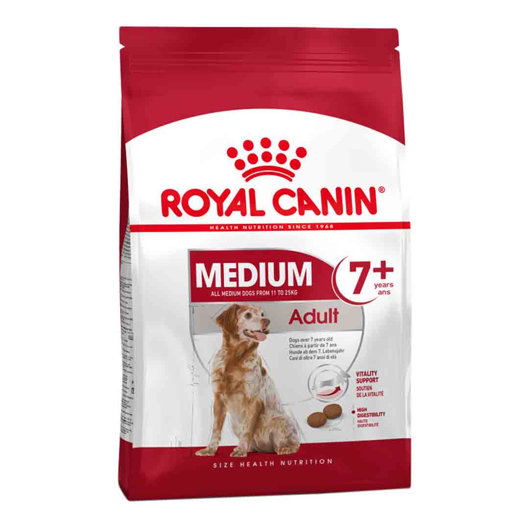 Royal Canin Dry Dog Food Medium Adult 7+ 15kg
