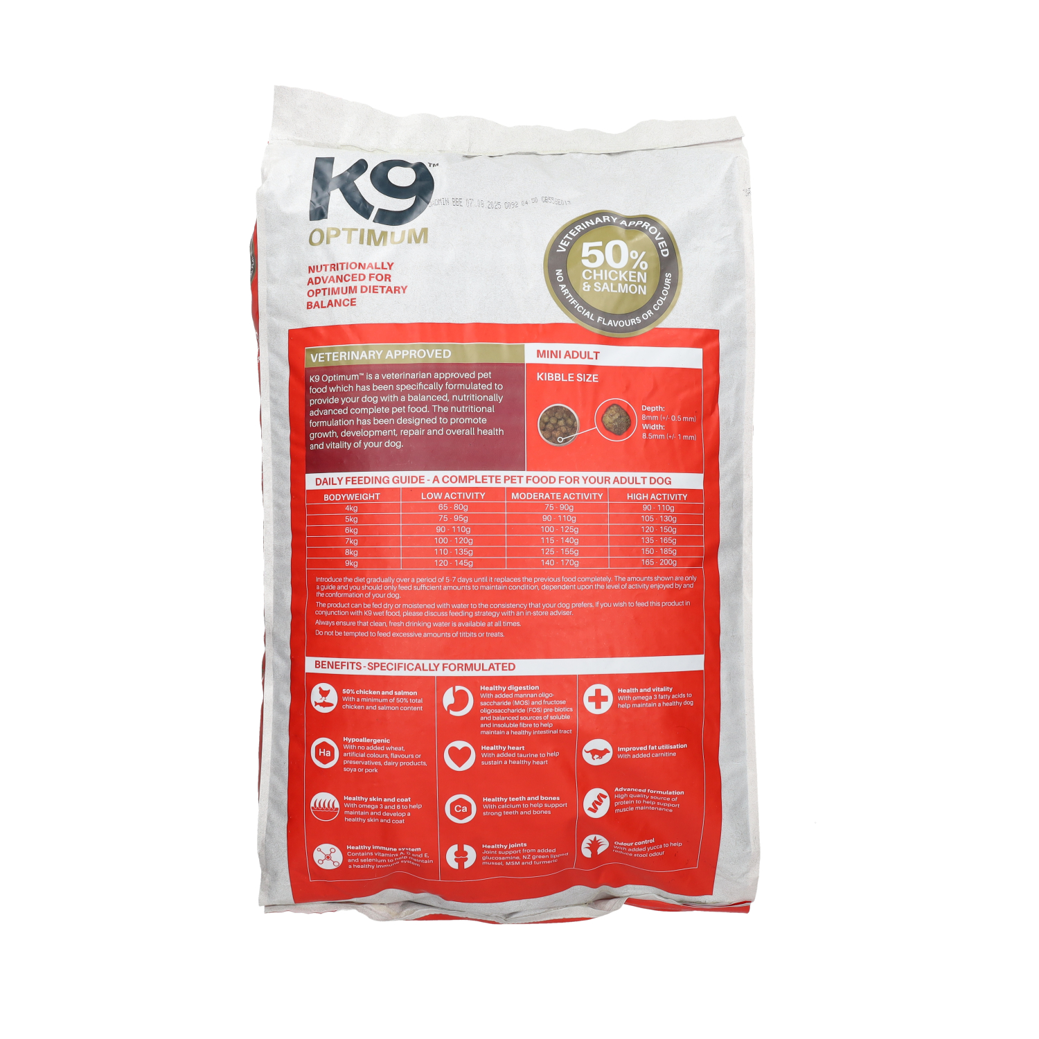 K9 Adult Dog Food Mini Chicken 12kg