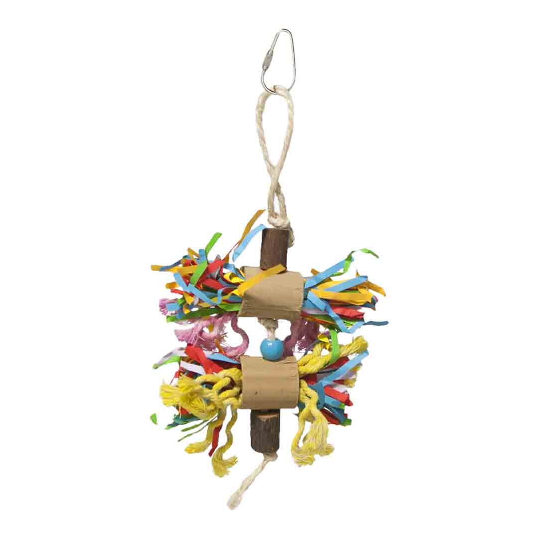 Beaks Forager Paper Party Puzzle Bird Cage Accessory