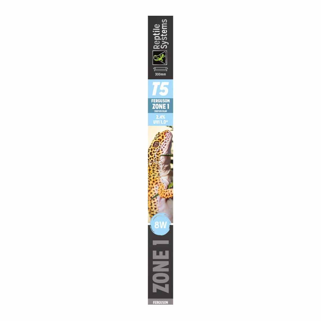 Reptile Systems Zone 1 T5 300mm 8W Fluorescent Reptile UV Lamp