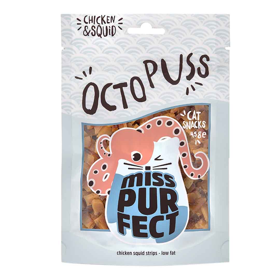 Miss Purfect Octopuss, Cat Treats, 45g