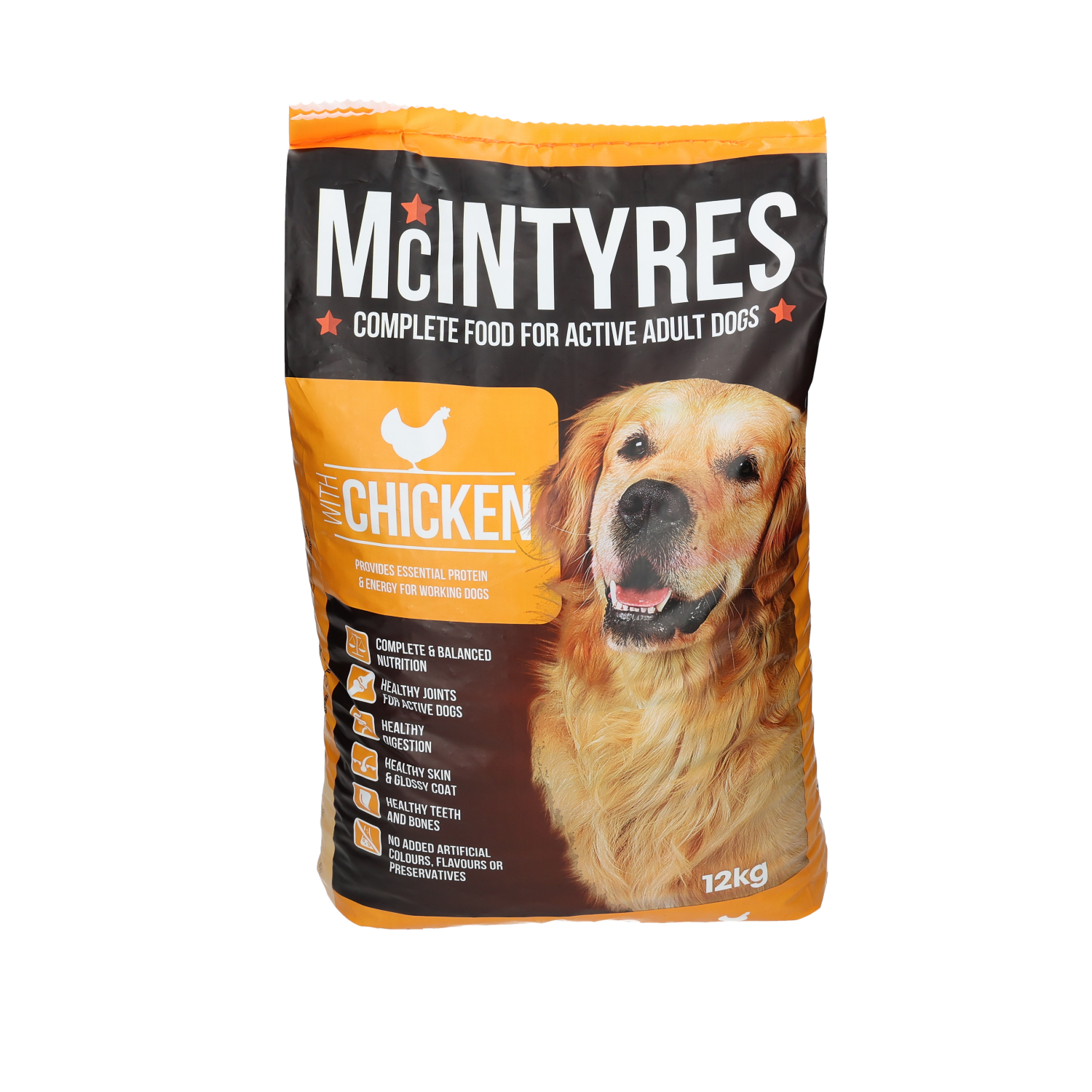 McIntyres Dog Food Chicken & Vegetables 12kg
