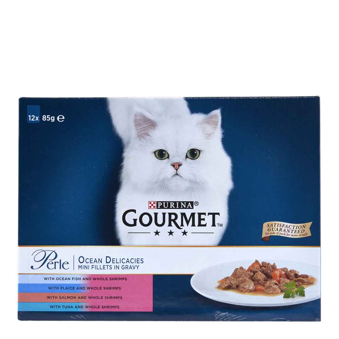 Gourmet Perle Pouch Ocean Delicacies Multipack  12x85g