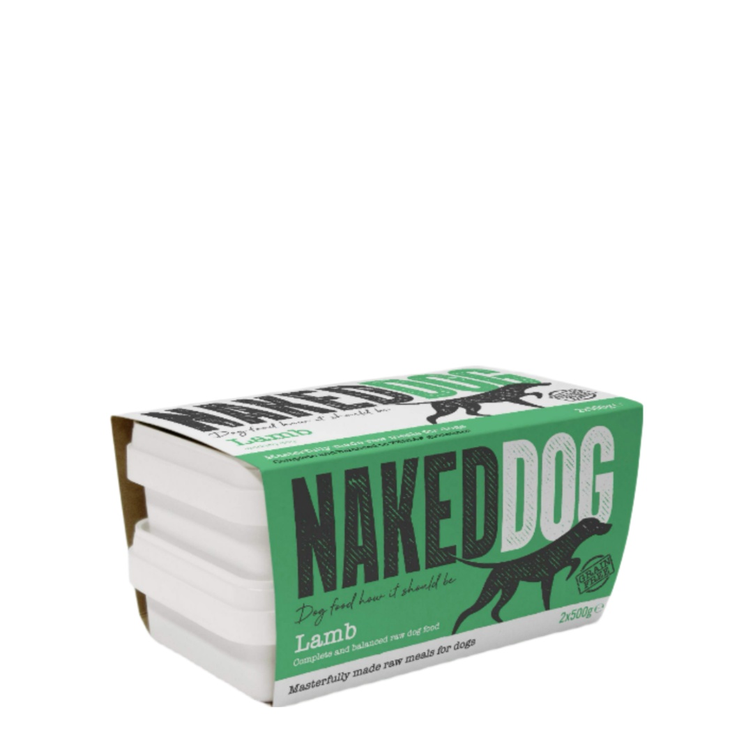 NAKED Dog Raw Dog Food Original Lamb 2x500g