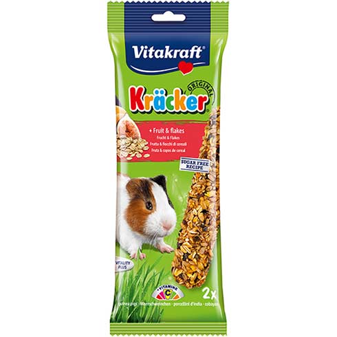 Vitakraft Kracker Fruit-Flakes for Hamsters 112g