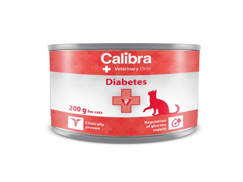 Calibra Veterinary Diet Cat Diabetes Wet Food 6x200g