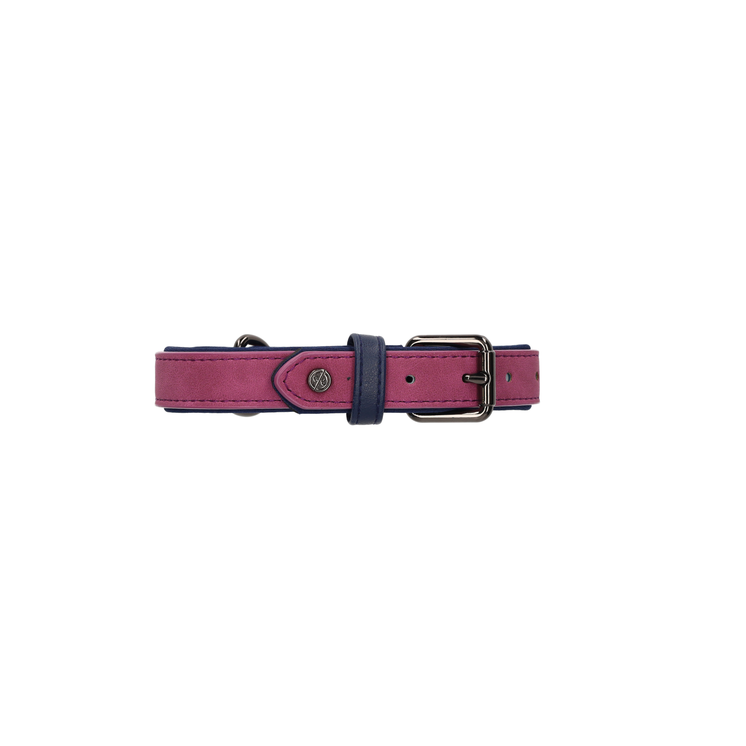 Rufus & Rosie Sotnos Brights Tech Extra Large Dog Collar, Purple