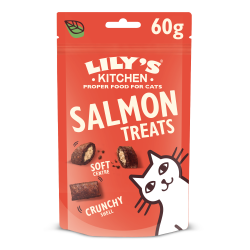 Lilys Kitchen Cat Salmon Pillow Treats 60g