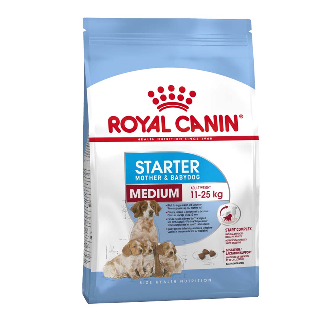 Royal Canin Dry Dog Food Medium Starter Mother & Babydog 4kg