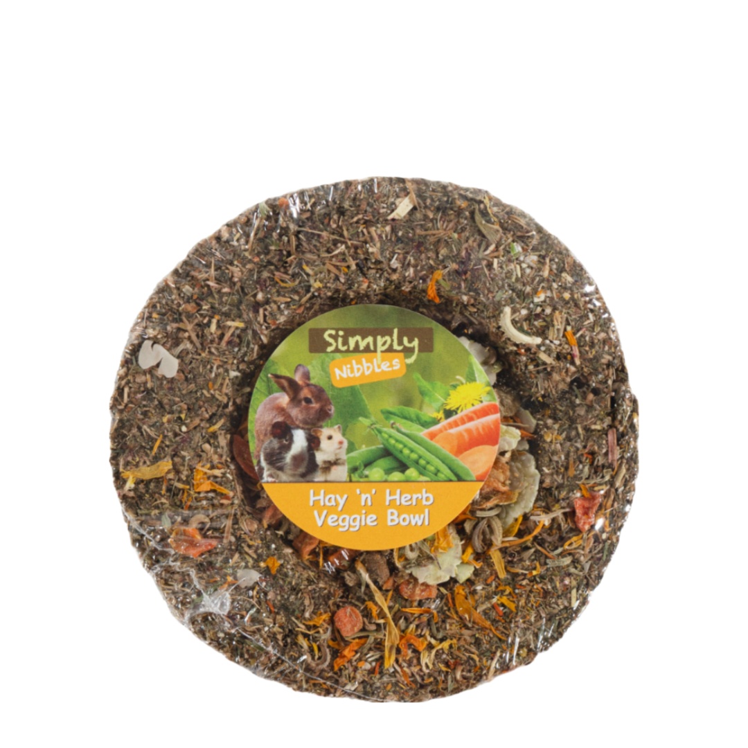 Simply Nibbles Small Pet Veggie Treat Bowl