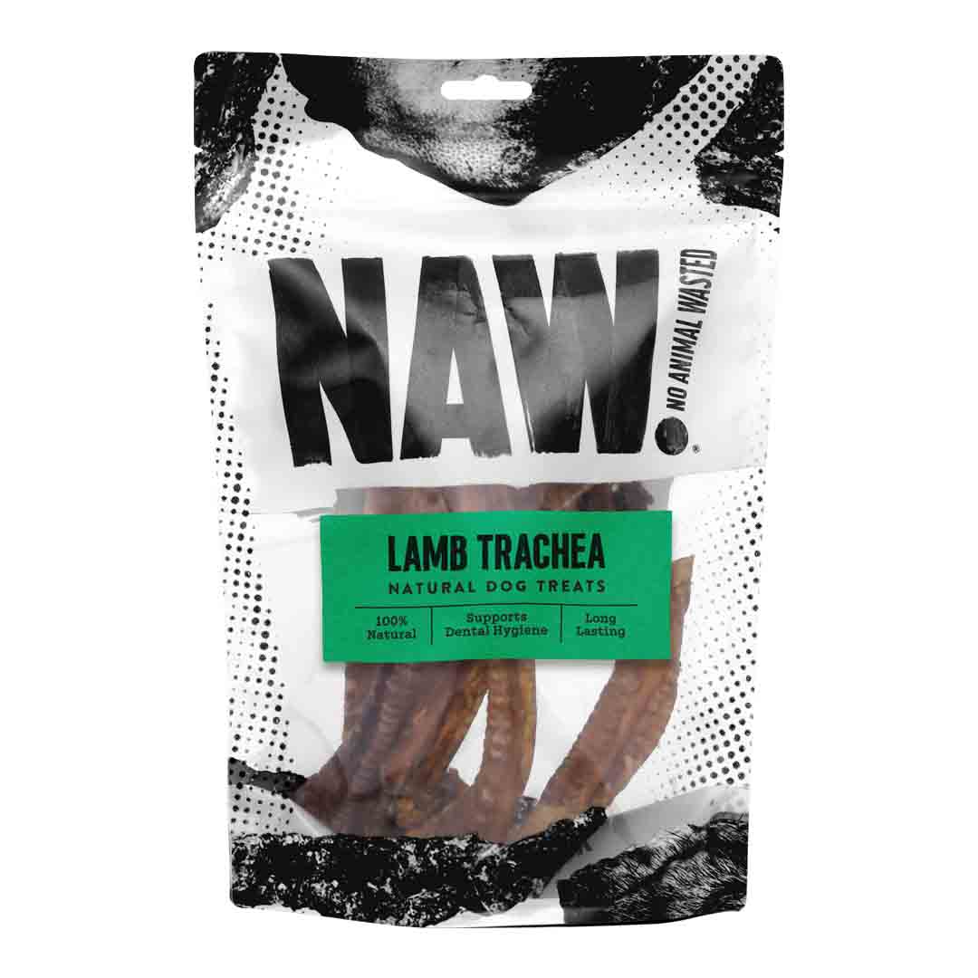 Naw Lamb Trachea Dog Treat 200g