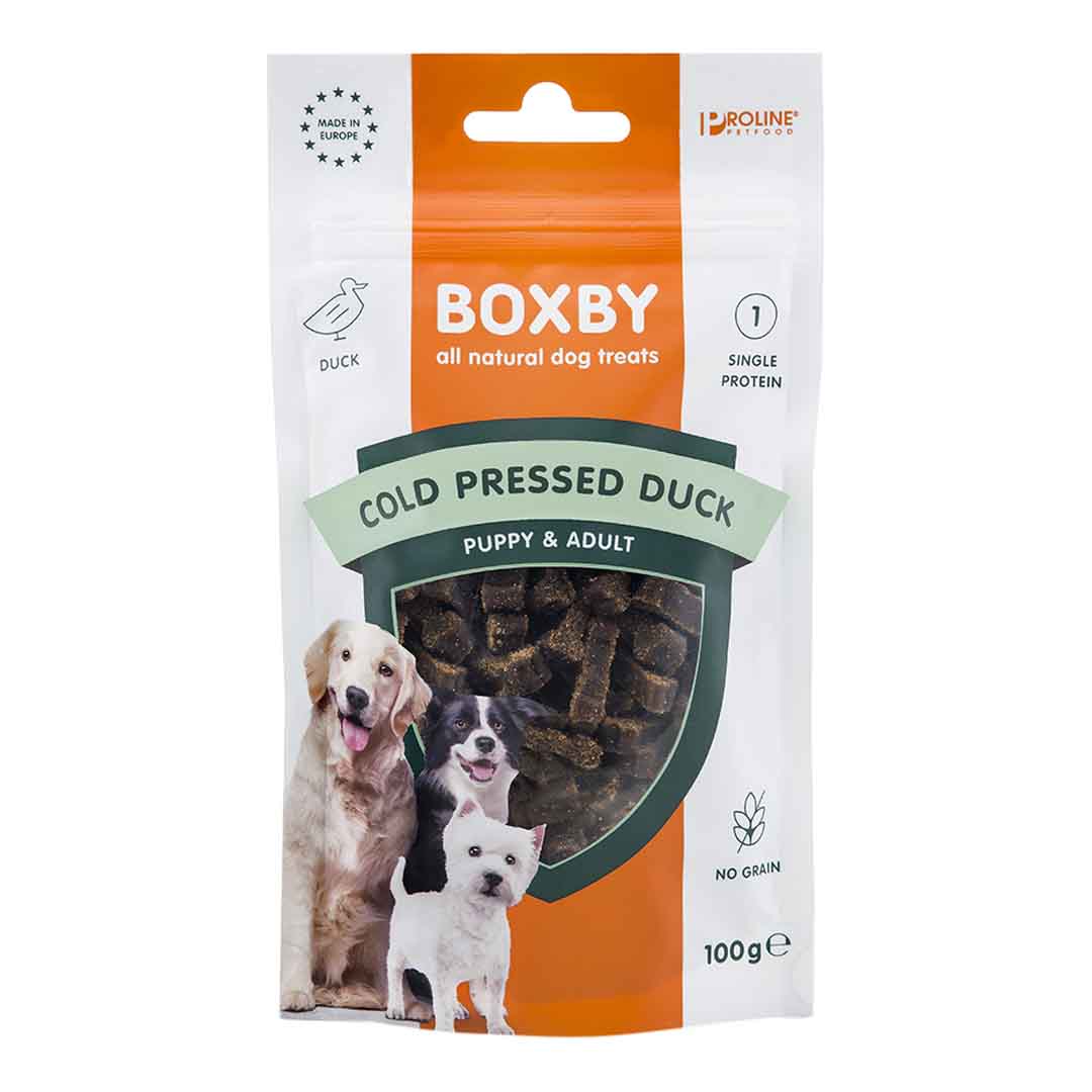 Boxby Cold Pressed Duck Dog Treat 100G