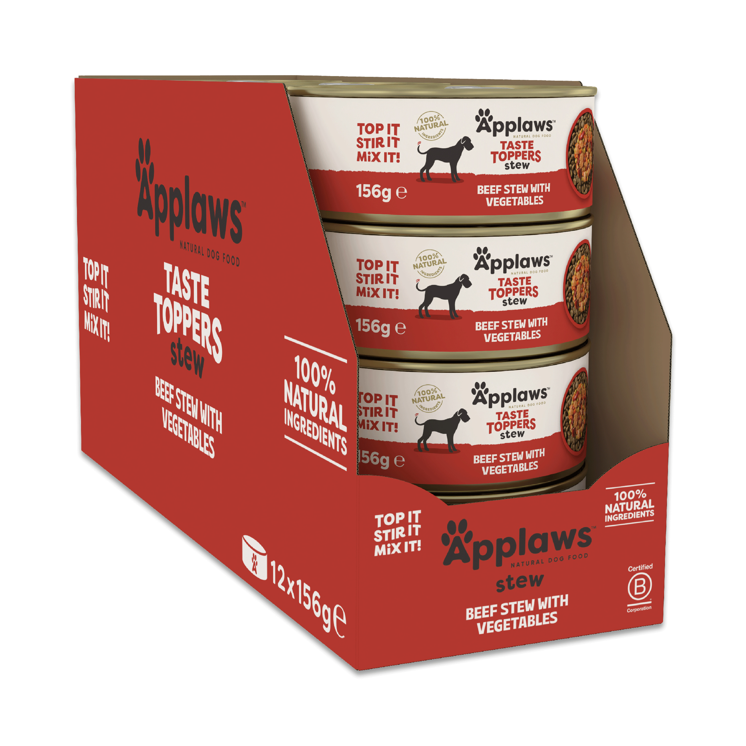 Applaws Taste Toppers Beef Stew with Vegetables 156g