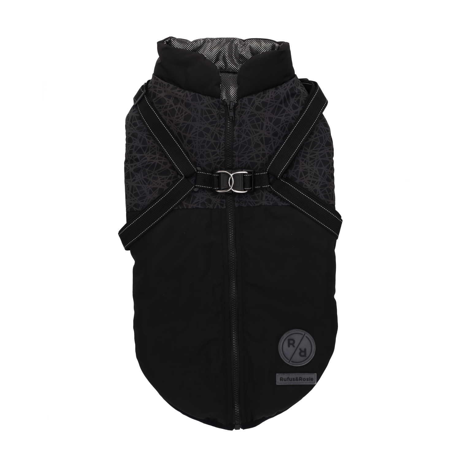 Rufus & Rosie Full Harness Dog Coat, L