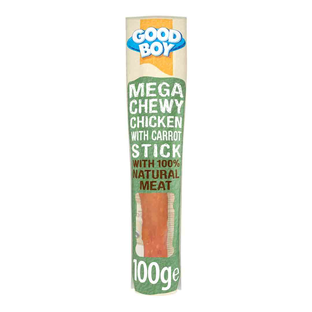 Good Boy Pawsley, Mega Chicken Carrot, Dog Treat 100g