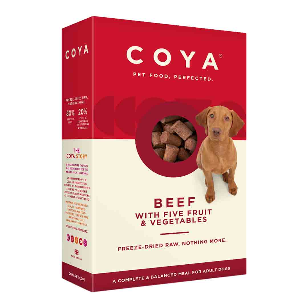 Coya Freeze-dried Raw Beef Adult Dry Dog Food, 150g