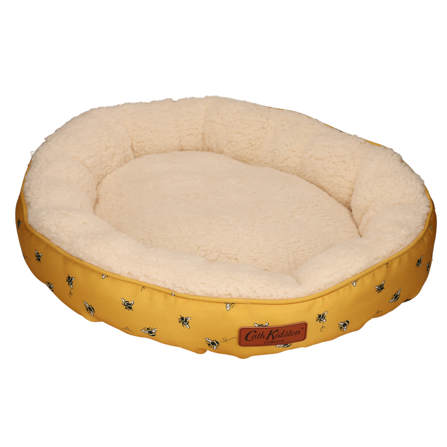 Cath Kidston Bees Dog Bed, Blanket & Bone Plush Toy Bundle