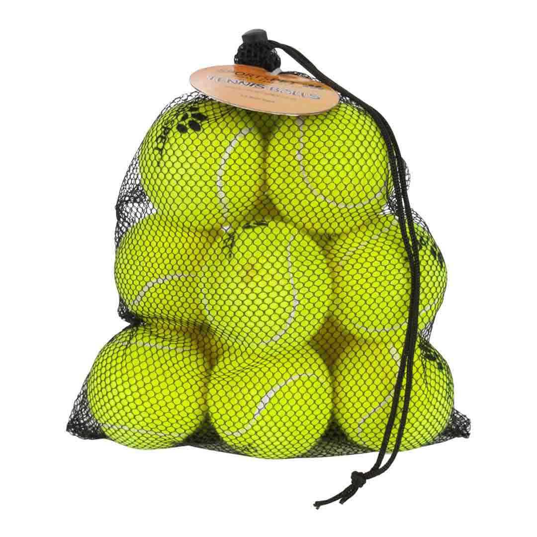 SportsPet Tennis Balls, Dog Toy, 12 Balls
