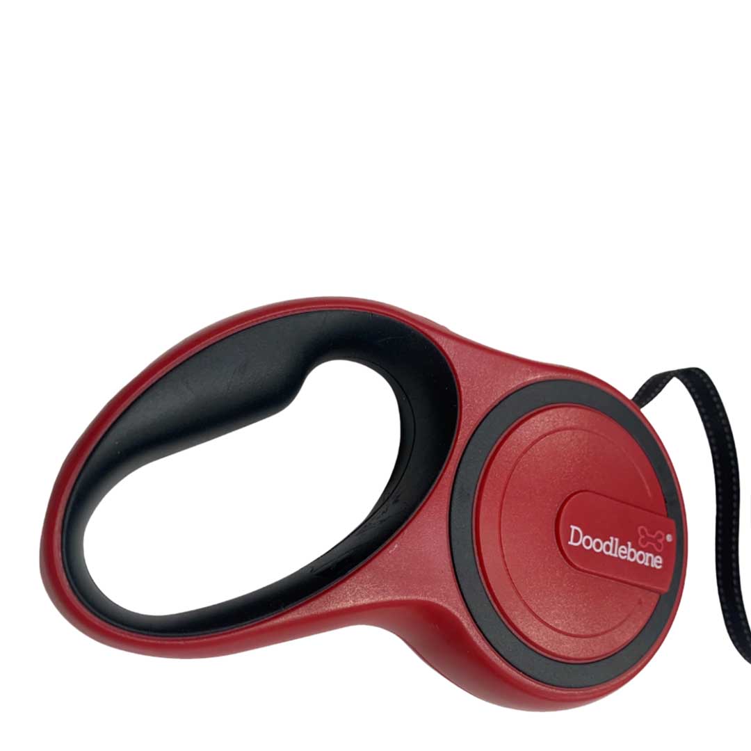 Doodlebone Retractable Lead Ruby, 5m
