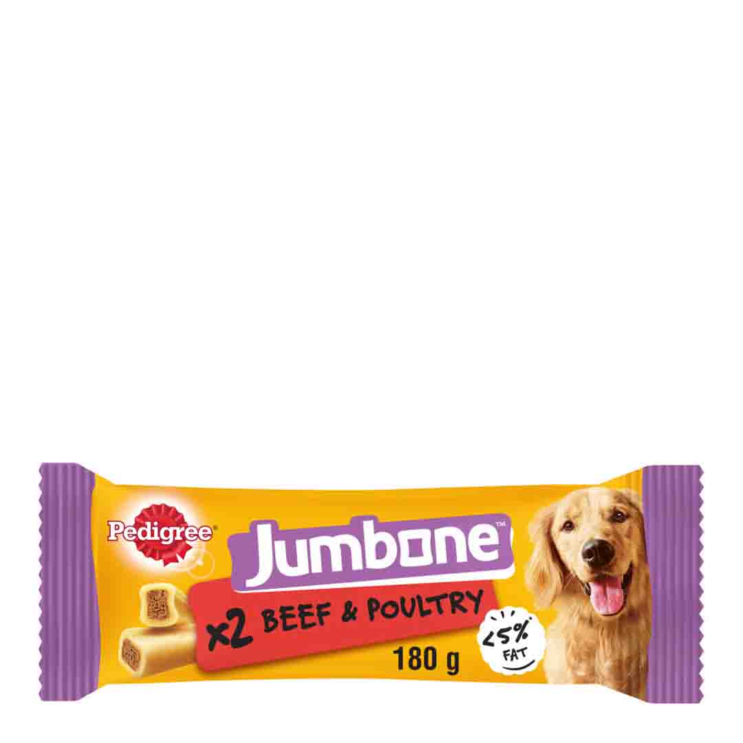 Pedigree Jumbone Medium Dog Treat Beef & Poultry