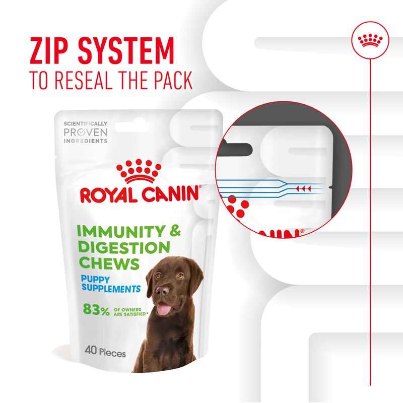 Royal Canin Puppy Supplement for Immunity & Digestion Soft Chews