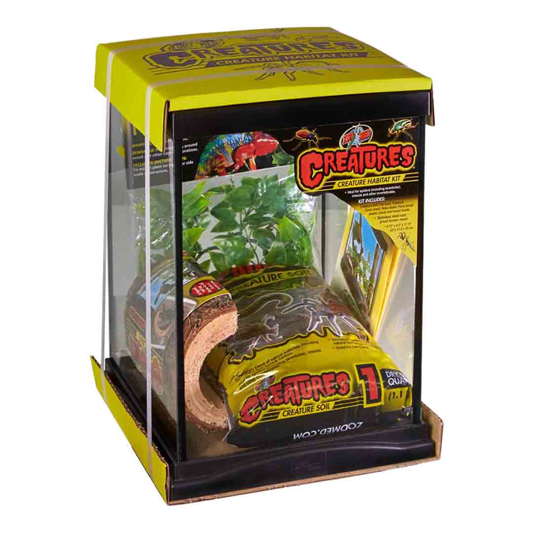 Zoo Med Creature Habitat Kit, Spider & Insect Habitat Starter Pack