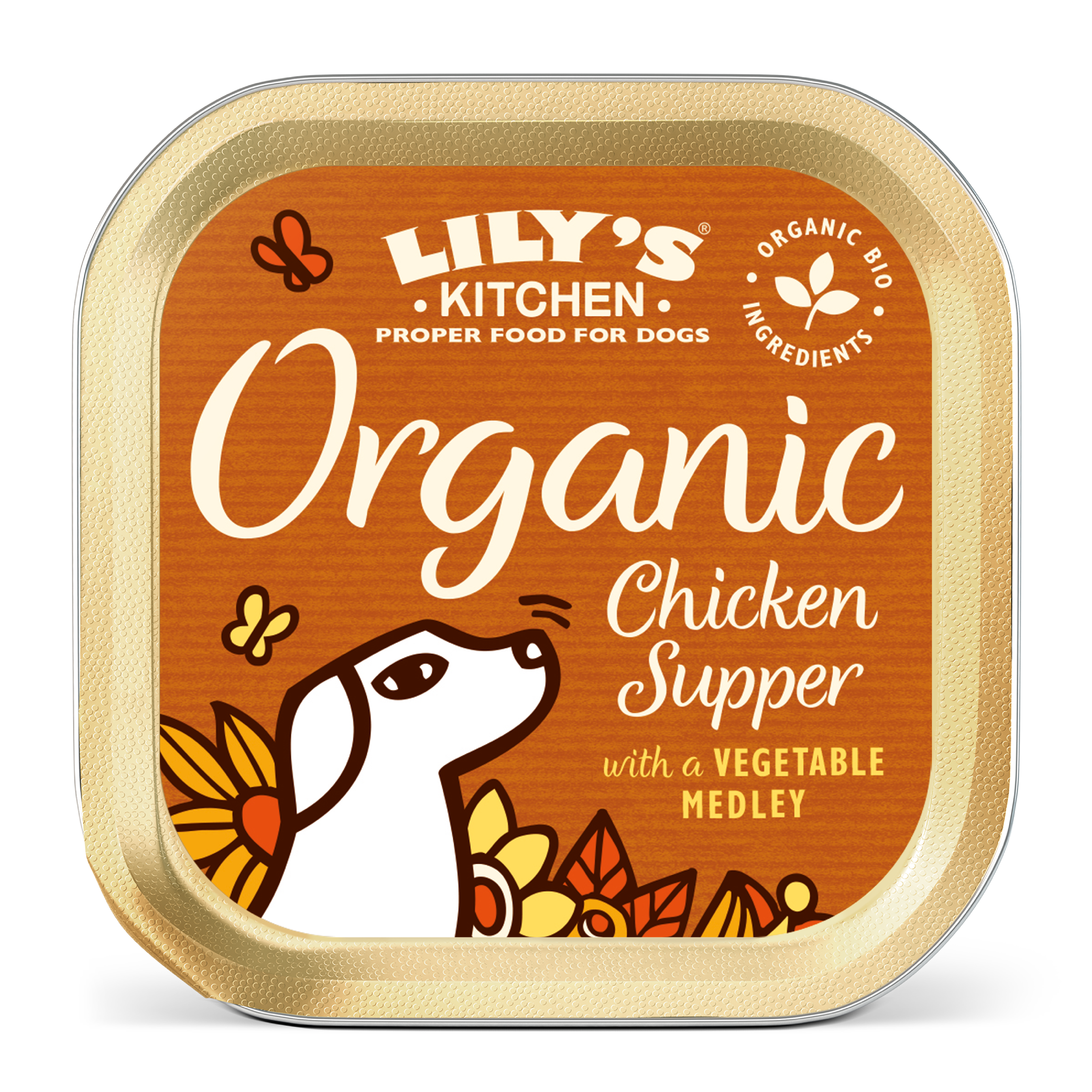 Lily's Kitchen Organic Chicken Supper for Dogs 150g