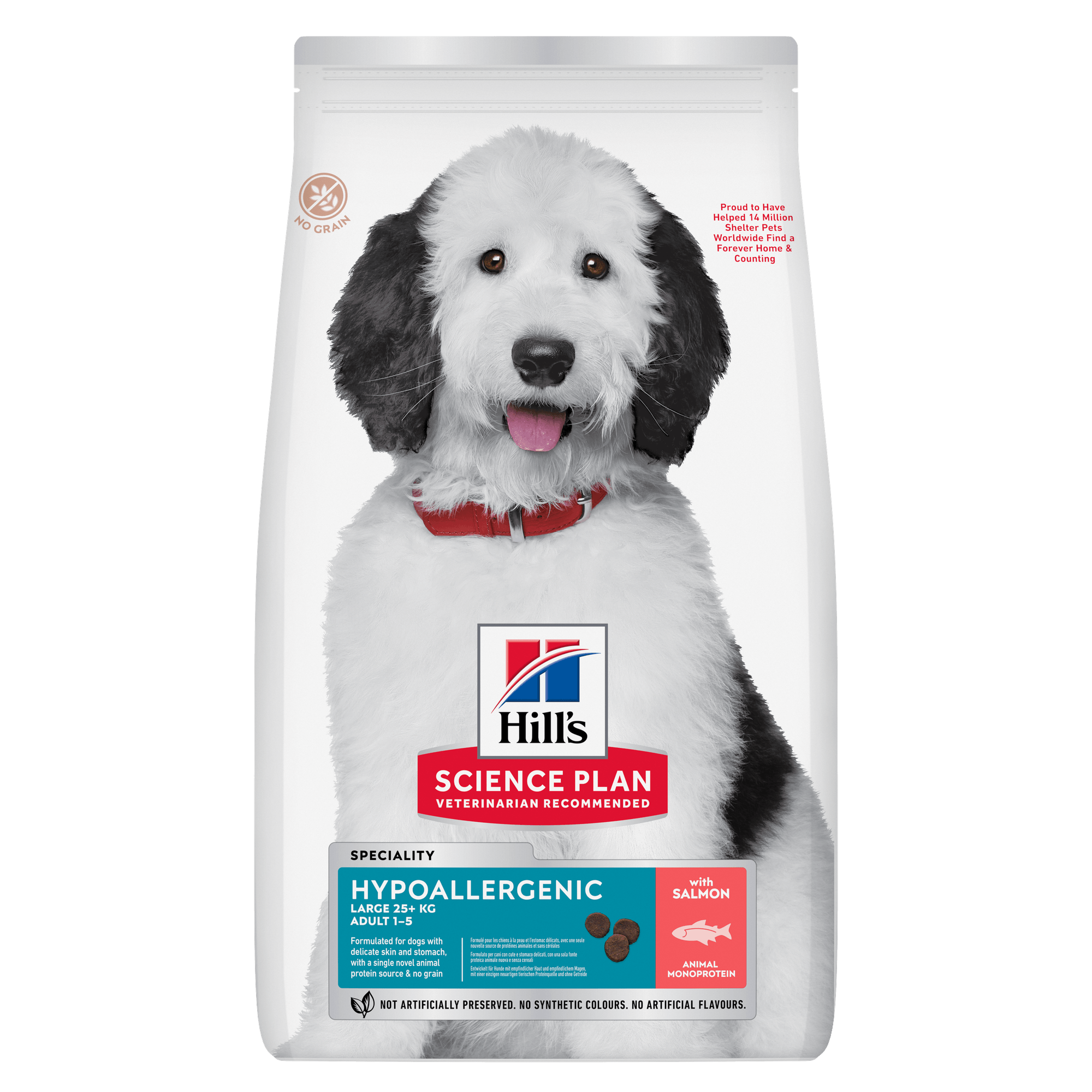 Hill's Science Plan Hypoallergenic Large Breed Adult Dry Food 14kg