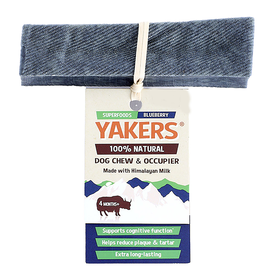 Yakers Blueberry Dog Chew Treat, Medium
