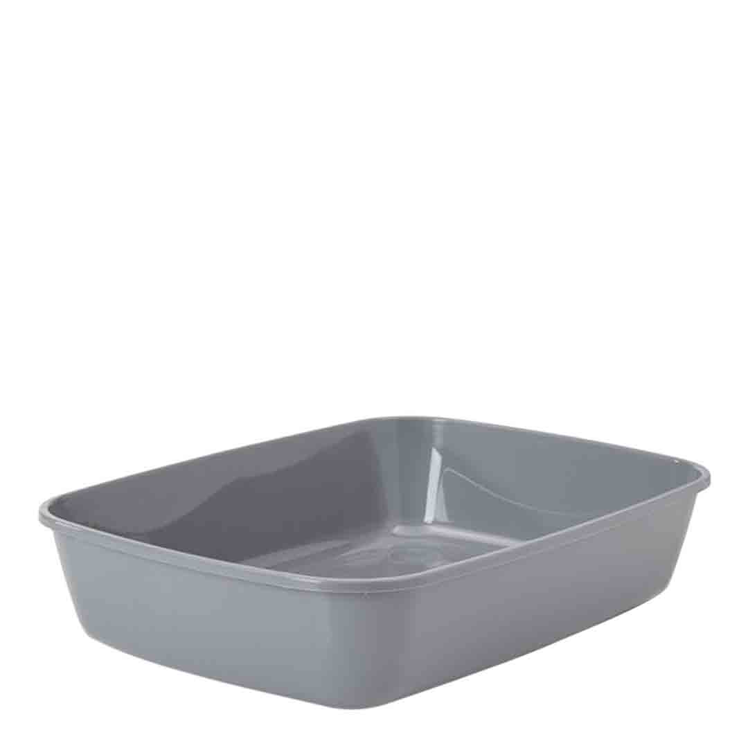 Savic Iriz Grey Cat Litter Tray, Large