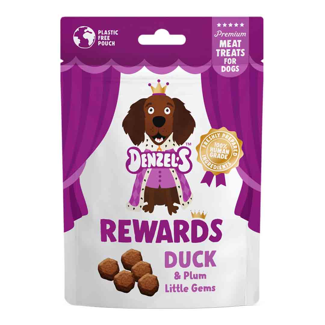 Denzels Rewards Duck & Plum Dog Treats, 70g