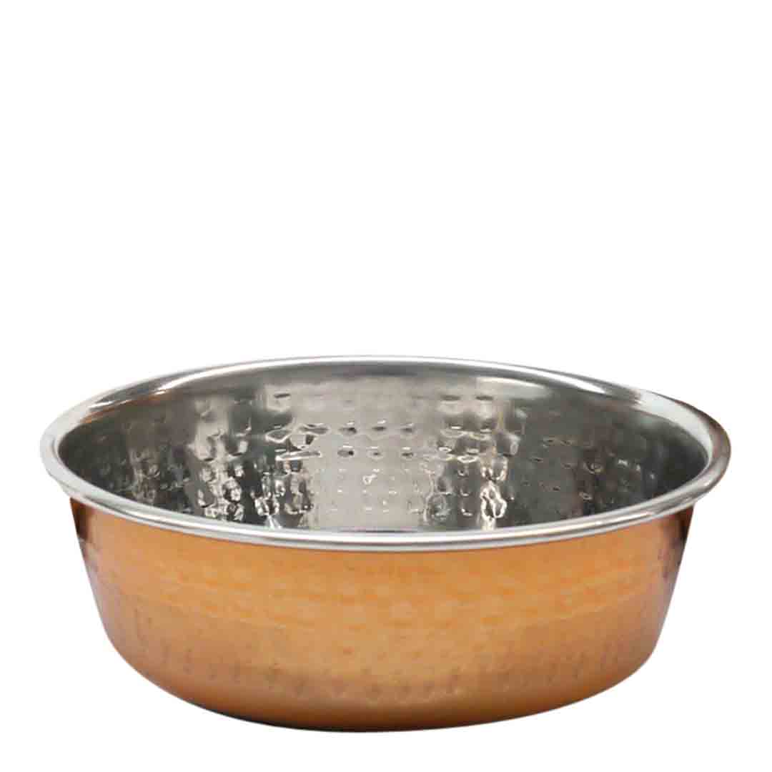 Rosewood Hammered Copper Pet Bowl 470ml