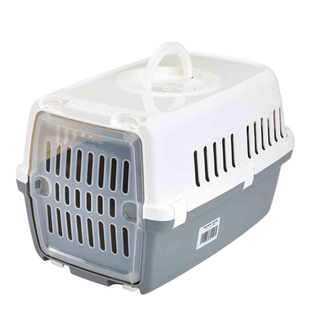 Savic Zephos Pet Carrier White & Grey