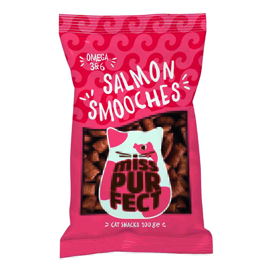 Miss Purfect Salmon Pillow, Cat Treats, 100g