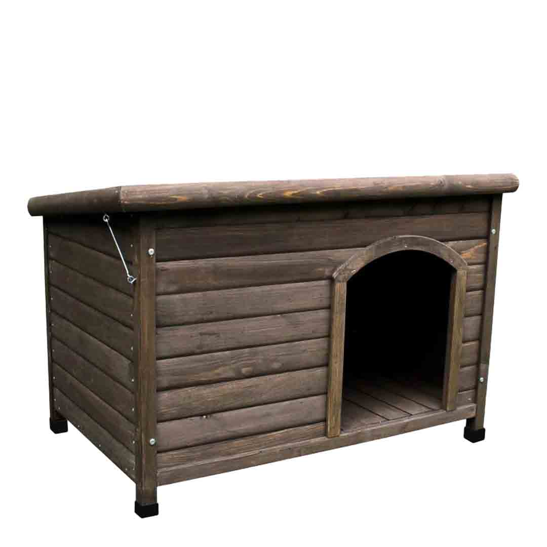 Cheeko Flat Roof Dog Cabin Medium