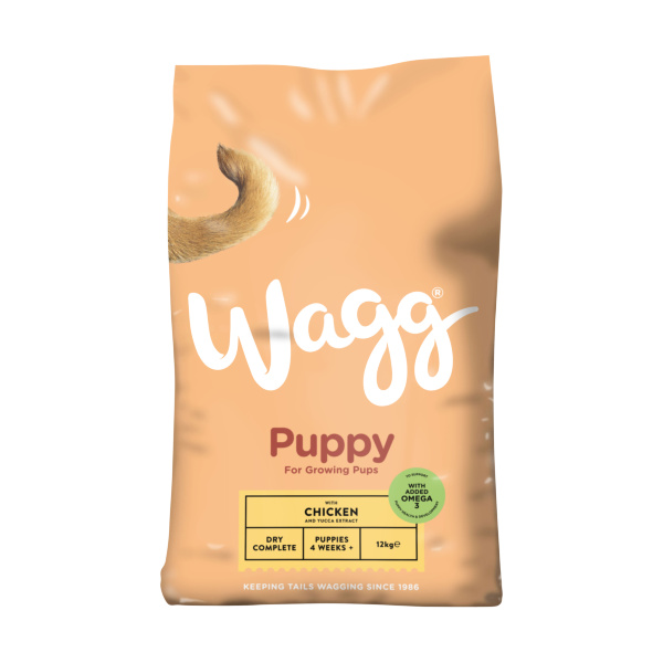Wagg Complete Dry Puppy Food - Chicken & Veg - 12kg