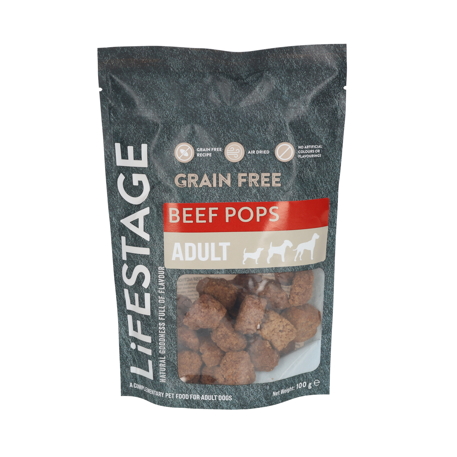 Lifestage Artisan Beef Pops 100g