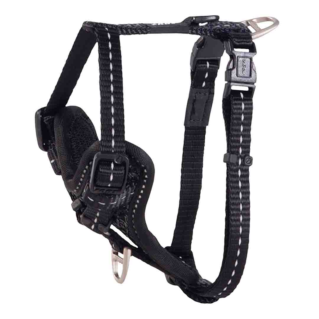 Rogz Utility Control Black Dog Harness, Small