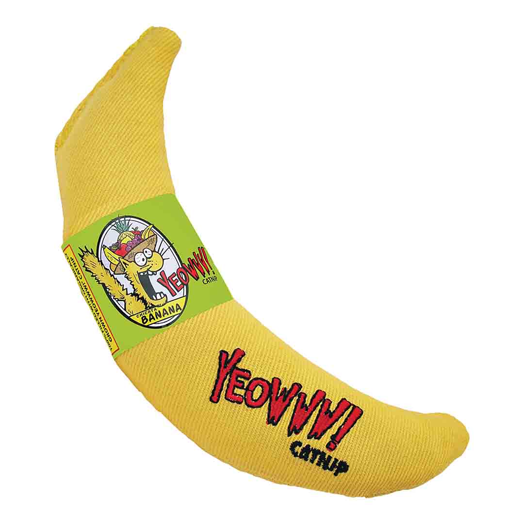 Yeowww! Banana Catnip Cat Toy