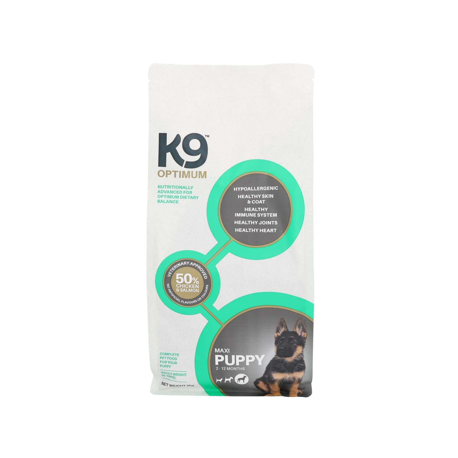 K9 Puppy Dry Food, Maxi, Chicken 2kg