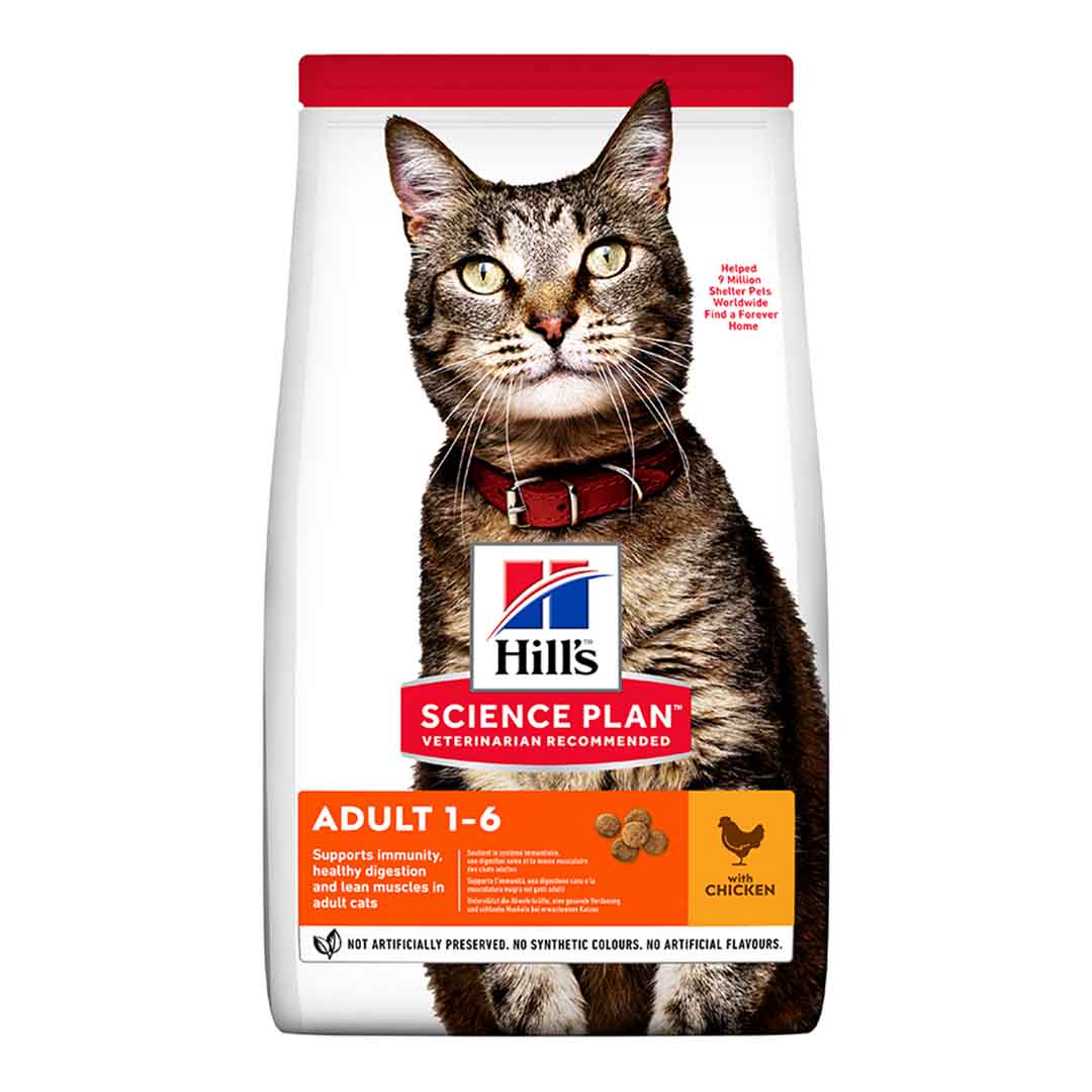 Hill's Science Plan Feline Adult Dry Cat Food Chicken 3kg