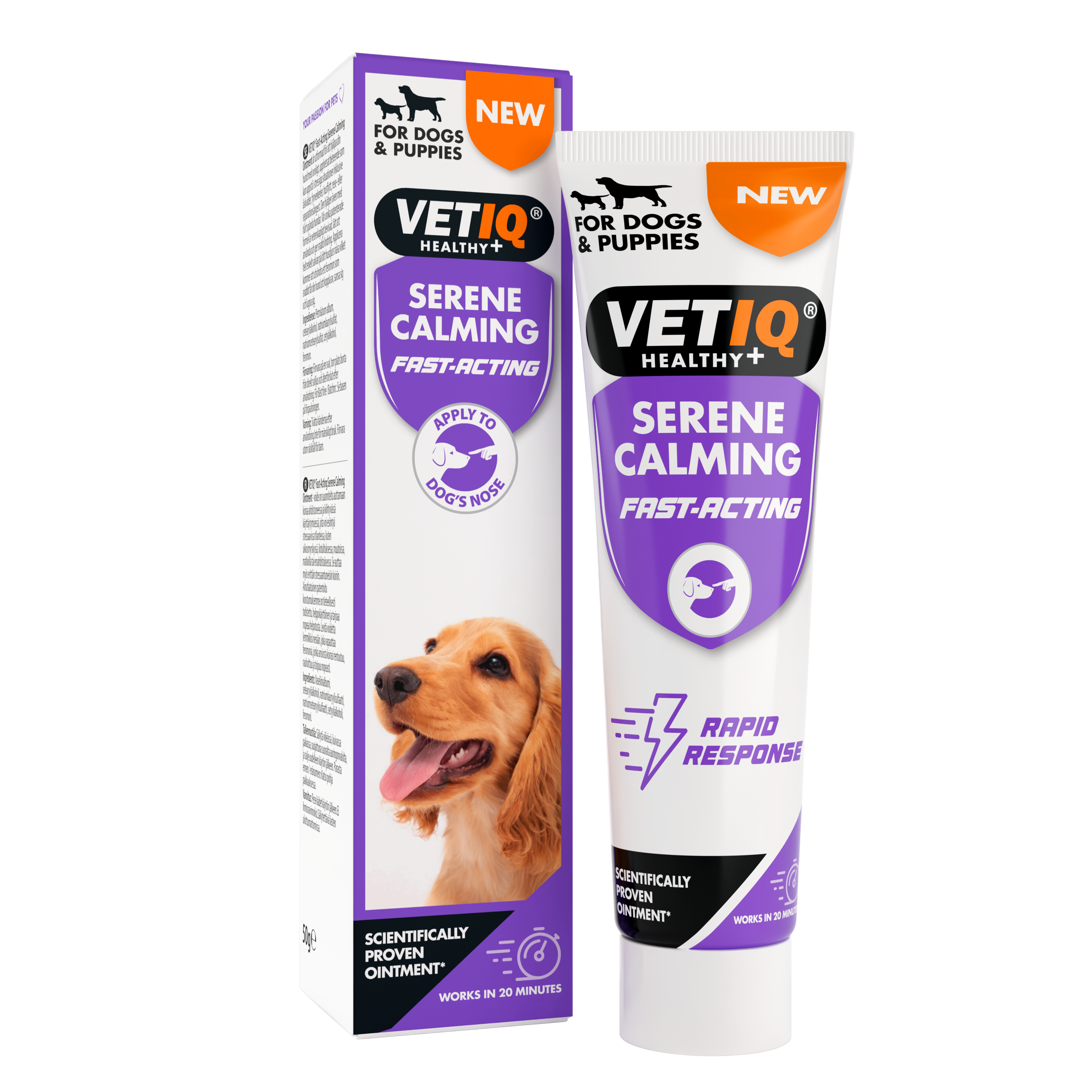 VETIQ Serene Dog Calming Rapid Relief Ointment 50g