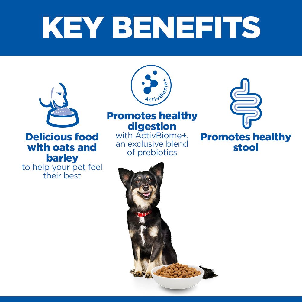 Hill's Science Plan Perfect Digestion Small & Mini Adult 1+ Dry Dog Food with Chicken & Brown Rice 1.5kg